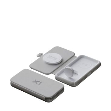 Chargeur de voyage sans fil pliable 3 en 1 magnétique 15W