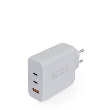 Chargeur mural en plastique recyclé avec 3 ports 100W