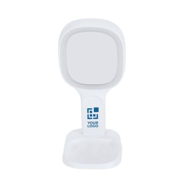 Miroir multifonction chargeur sans fil, support téléphone et lumière