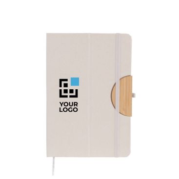 Carnet éco, couverture pliable, support téléphone, feuilles lisses A5