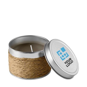 Bougies corporatives aromatiques couleur  marron