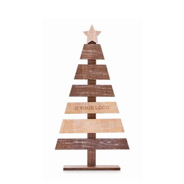 Sapin de Noël décoratif en bois personnalisable