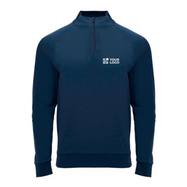 Sweat-shirt avec demi-fermeture éclair 200 g/m² Roly Direct Epiro 