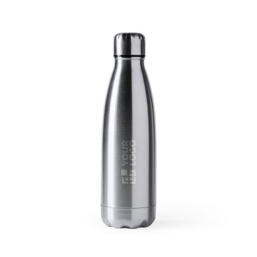 Gourde en acier inoxydable avec bouchon antigoutte 700ml