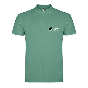 Polo pour homme en coton piqué 200 g/m² Roly Direct Star 