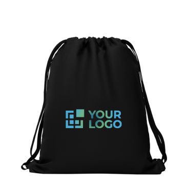 Sac à dos à cordelettes de style sportif en polyester 150 g/m²