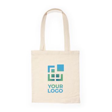 Tote bag fabriqué en coton avec poignées longues 105 g/m²