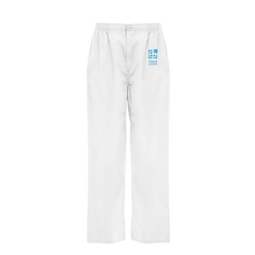 Pantalon sanitaire unisexe coupe droite 160 g/m² Roly Vademecum 