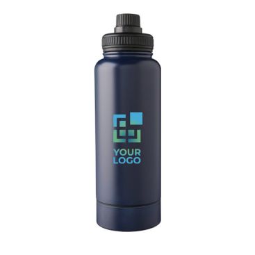 Bouteille en acier inoxydable avec compartiment à la base 1L