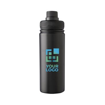 Bouteille en acier inoxydable avec embout à vis et anse 500ml