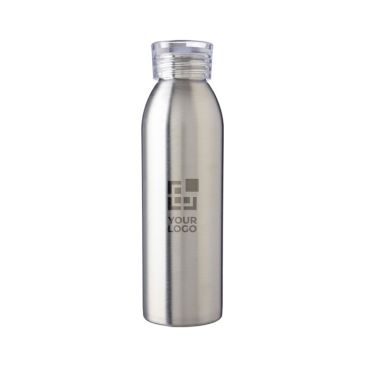 Bouteille en acier inoxydable recyclé avec bouchon et sangle 650ml