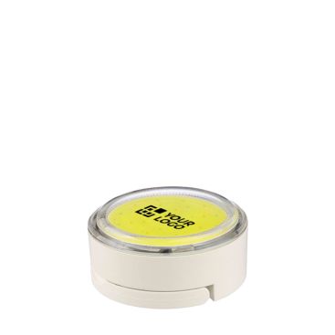 Lampe de poche circulaire avec aimant, 3 modes et rechargeable
