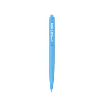Stylo en plastique recyclé, en une seule couleur, en encre noire
