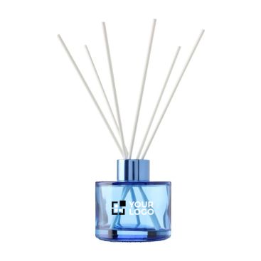 Diffuseur en verre aux différents arômes 6 bâtonnets de roseau, 100 ml