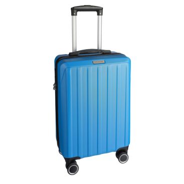 Valise rigide à 8 roues pivotantes avec plaque personnalisable