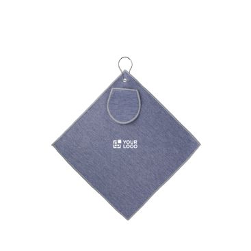 Serviette RPET spéciale golf avec poche pour balle