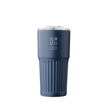 Gobelet en acier inoxydable recyclé avec fermeture coulissante 500ml