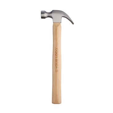 Marteau avec corps en bois de hêtre et tête en acier