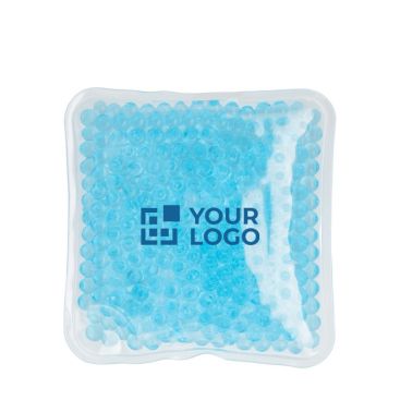 Patch gel carré avec perles d'eau pour refroidir ou chauffer