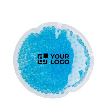Patch gel circulaire avec perles d'eau pour refroidir ou chauffer