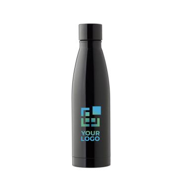 Bouteille en acier inoxydable avec bouchon à vis assorti 500ml