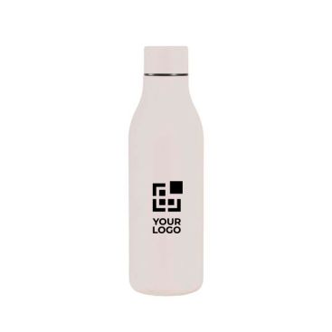 Bouteille en inox à double paroi avec bouchon assorti 500ml