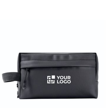 Trousse en cuir synthétique avec poignée latérale 500 g/m2