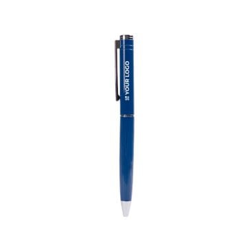 Stylo élégant à mécanisme rotatif à encre bleue