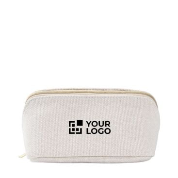 Trousse compartiment unique en polyester doux 450 g/m2