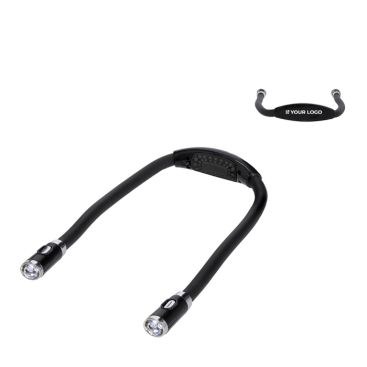 Lampe de lecture mains libres avec design ergonomique et 4 LED