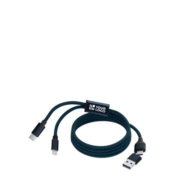 Câble de chargement en aluminium, magnétique pour éviter les nœuds