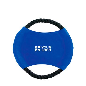 Frisbee idéal pour animaux avec corde résistante en coton