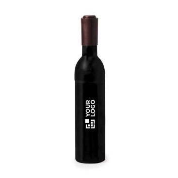 Tire-bouchon magnétique en forme de bouteille de vin avec décapsuleur