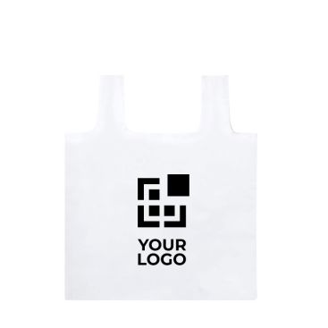 Sac de course personnalisable pliable couleur noir