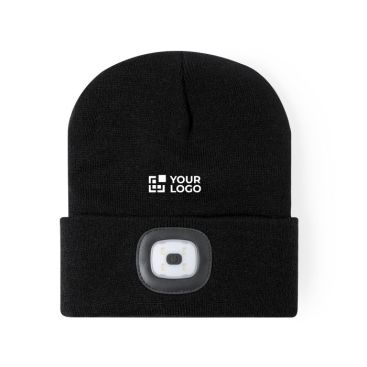 Bonnet d’hiver pour l’extérieur avec éclairage LED intégré