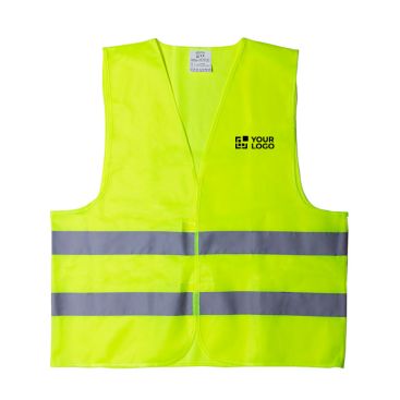 Gilet réfléchissant haute visibilité homologué pour adultes