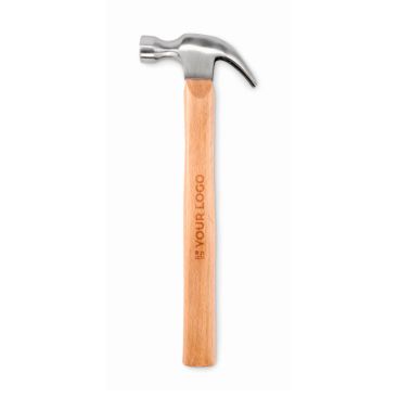 Marteau de menuisier classique en bois avec tête en acier