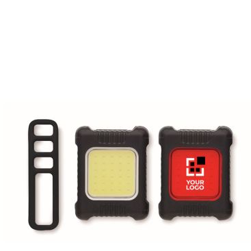 Set de 2 lampes rechargeables avec 3 modes d’éclairage pour vélos