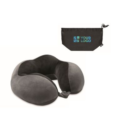 Oreiller de voyage en mousse conçu pour soutenir le cou