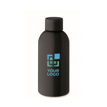 Bouteille monochrome anti-fuite en acier inoxydable recyclé 500 ml