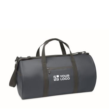 Sac de voyage en polyester et PU avec des poches latérales