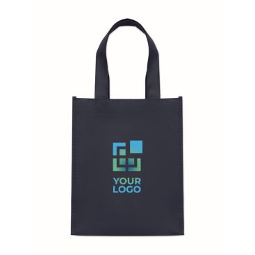 Petit sac en RPET de plusieurs coloris avec soufflet inférieur 80 g/m²