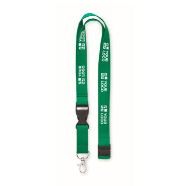 Lanyard en coton avec boucle (20 mm)