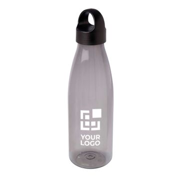 Gourde en plastique recyclé avec poignée de transport 800ml