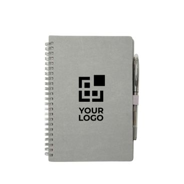 Carnet réutilisable à couverture rigide avec stylo, encre noire