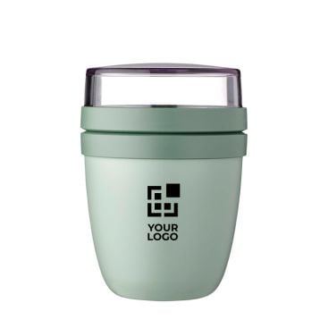 Petite lunch box en plastique avec double compartiment 420 ml Mepal