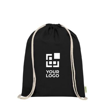 Sac à dos en coton biologique 140 g/m2