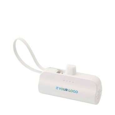 Batterie externe 2-en-1 en plastique recyclé avec support pliable