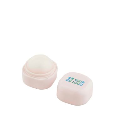 Baume à lèvres à la vanille avec boîtier carré en plastique FPS 15