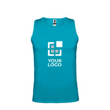 T-shirt de sport pour enfant 140 g/m² Roly Kinder-Sportshirt mit abnehmbarem Etikett, 140 g/m2, Roly 